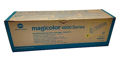 Toner jaune magicolor 4650DN Konica Minolta A0DK251 consommable impression laser