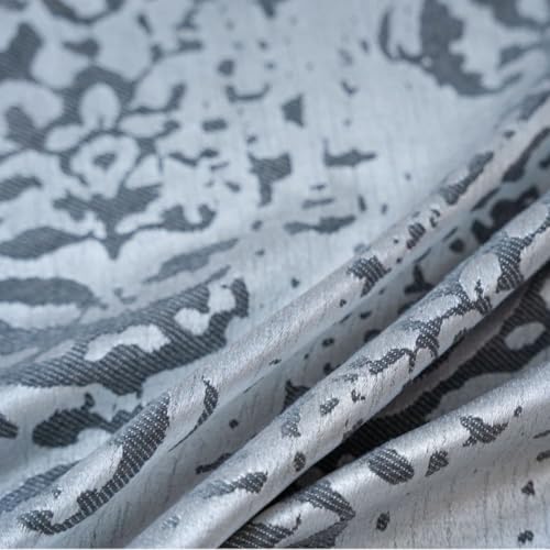 Nappe lavable en polyester coton gris foncé 135x220cm tial - 6