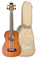 Constructed from laminated mahogany Neck and fingerboard are made from African okoume and Walnut Fitted with geared tuners that will always stay in tune Equipped with Flight FU-T3 pickup Includes Padded Gigbag