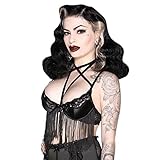 Killstar Büstenhalter - She's Poison Schwarz (M, m)