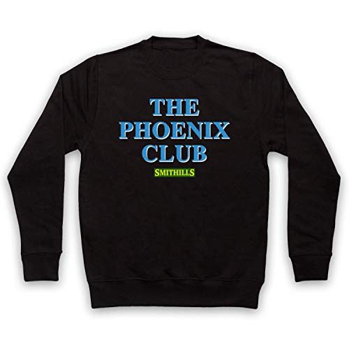 Sweat-Shirt The Phoenix Club Comedy TV pour Adulte Pull Humour Coton Noir