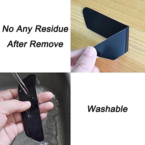 Snowyee Rug Gripper, Non Slip Design for Wooden Floors and Underlay Carpet Reusable and Washable (12 Pieces in 1 Set)