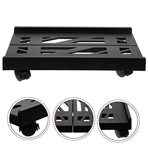 Soporte móvil para torre de computadora LALAFINA con ruedas, carrito para CPU, ideal para oficina en casa y uso bajo el escritorio miniatura 4