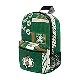 Pro Specialties Group Boston Celtics basketball travel backpack, hiking, gym Backpack durable bag designed for men and women. Ideal for Adults, extra-large & waterproof use for various activities