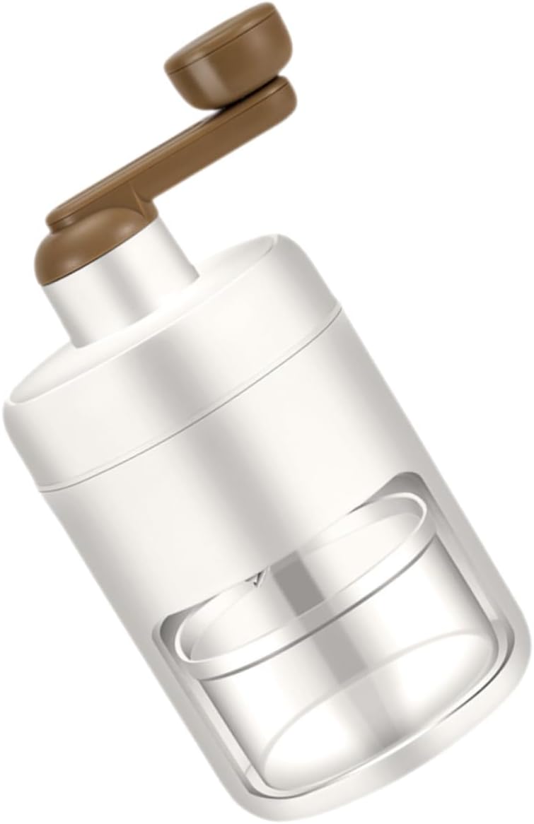 Hand Crank Portable Manual Shaved Ice Maker for Home Use for Desserts and Drinks Compact and Lightweight Design to Clean