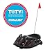 Rollplay Nighthawk Storm Electric Ride On Toy for Ages 6 & Up with 12V 7AH Rechargeable Battery, Side Handlebars for Steering, Tall Rear Flag, and Top Speed of 6.5 MPH, Black/Red