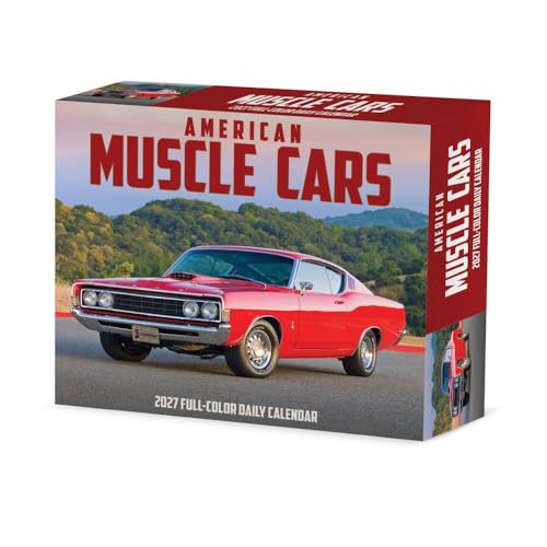 American Muscle Cars 2027 Box Calendar