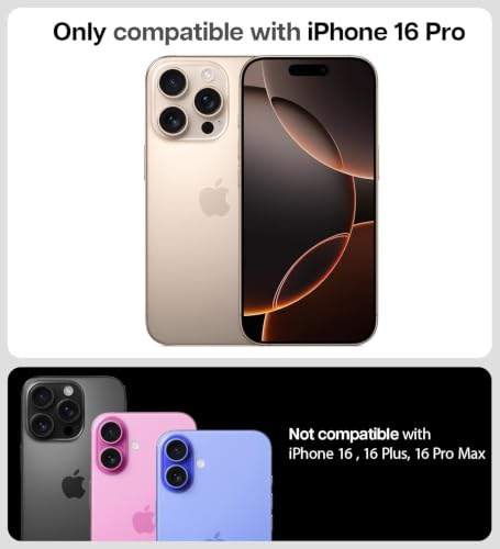 Image of KAPAVER GT EasyDo Matte Tempered Glass Screen Protector for iPhone 16 Pro with Applicator (1Pack)