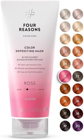 FOUR REASONS Color Mask, Rose Pink - Color Depositing Conditioner