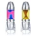 Produktbild Mathmos Fireflow R1 Lavalampen Paar mit Teelicht - Chrome (Pink/Blau & Gelb/Orange)