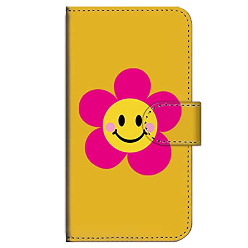 �K�[���Y�l�I �ėp AQUOS wish5 SH-52F �ƌ݊����̂���P�[�X �蒠�^ �X�}�z�P�[�X �g�уJ�o�[ �ϏՌ� (SMILE*flower �s���N) SHARP SH-52F-PD-YWR-YSZ-0241