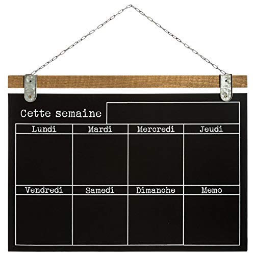 Atmosphera - 2017 Semainier mémo Ardoise Collect Moments 69 x 50 cm