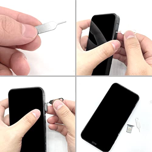 Replacement Sim Card Slot Tray Holder Compatible With Iphone 11 2019, 6.1 Inch, 1 Sim Card Tray Holder With Waterproof Rubber Gasket Ring, 1 Sim Eject Pin And 1 Needle Opener Ejector, Black #TOP2