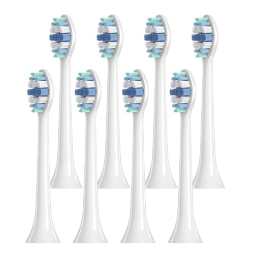 Tête de brosse à dents pour Phil Soni HX6 et HX9, lot de 8 brossettes de rechange