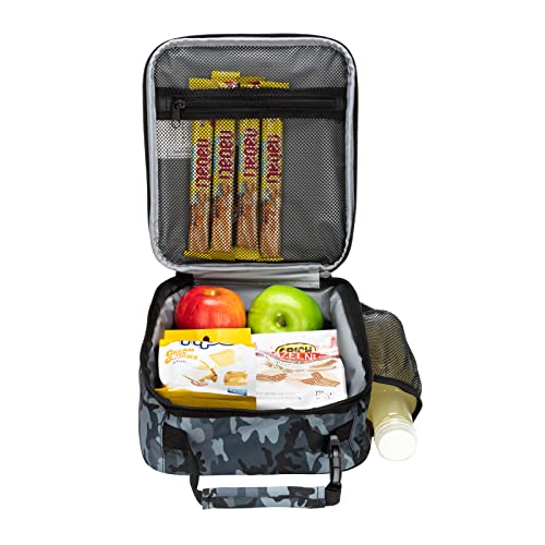 Dickies Basic Insulated Lunch Bag For Work, Thermal Reusable Office Lunch Box For Men, Women (Grey Camo) #TOP3