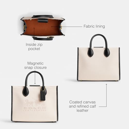 Coach Ace Tote 26, Salt Stone/Black3