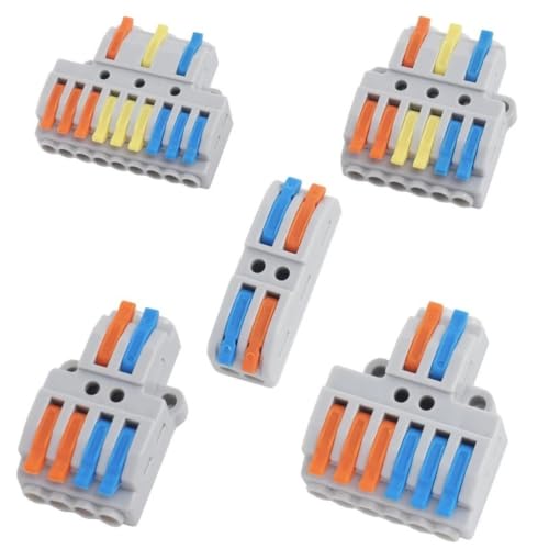 Conectores de cable rápidos para olvidarte de la cinta aislante en bloques de cableado KV436