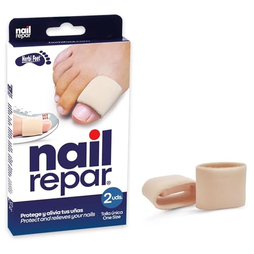 Protector de Uña Primer Dedo del Pie. Protector Anti Rozaduras Uñas Encarnadas. Dedil Elástico Reparador de Uñas. Nail Repair. Protector Uña Encarnada