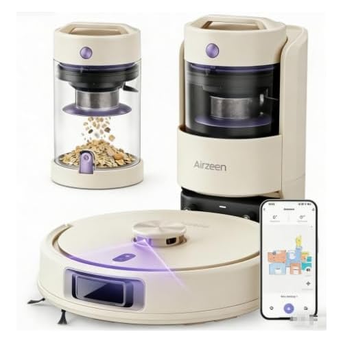 Airzeen Robot Vacuum Cleaner with Mop 4000Pa