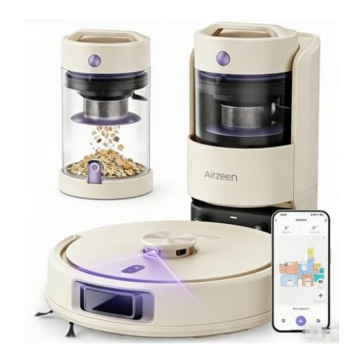 Airzeen Robot Vacuum Cleaner with Mop 4000Pa