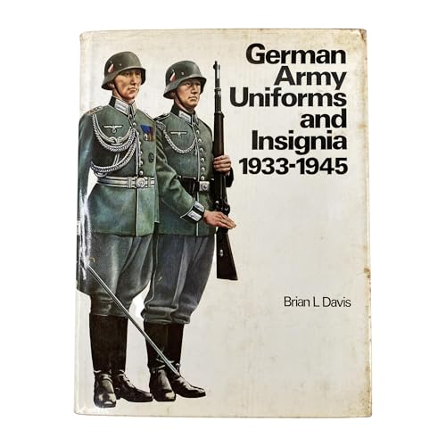 German Army Uniforms and Insignia, 1933-1945 0668043180 Book Cover