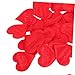 DRESSOOS 100pcs Heart Shaped Sponge Petals Confetti for Weddings Valentine Day Anniversaries Birthdays Romantic Table Decorations for Celebrations Easy to Use Heart Scatter Decor