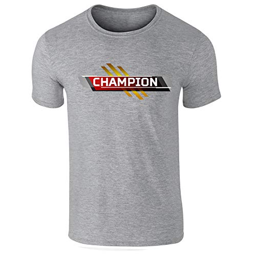 Apex Champion - Camiseta de Consola de PC para Hombre y Mujer, diseño Inspirado en los campeones Gris Gris Medium