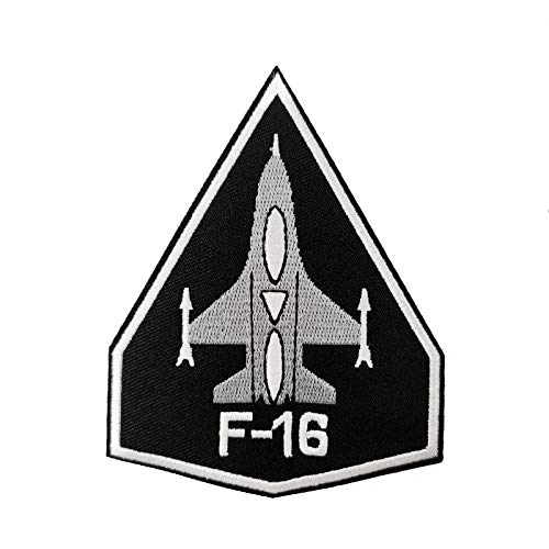 Cute-Patch Air Force Costume, US Air Force 'F-16 Falcon' Embroidered Iron on Patch