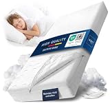 LILENO HOME Kinderbett Matratzenbezug 70x140 cm mit Reißverschluss