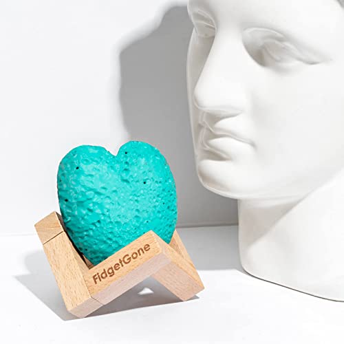 Pick Stone For Anxiety Relief, Pick Peel Calming Stone, Reduce Stress Fidget Picky Stone Kit With Display Stand For Dermatillomania, Adhd, Ocd #TOP7