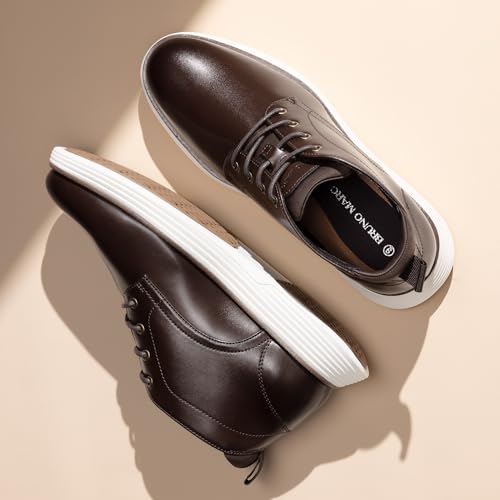 Image of Bruno Marc Men's Casual Chukka Boots Mid Top Dress Sneakers