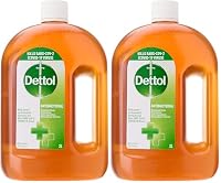 Dettol Antibacterial Household Grade Disinfectant 2L (Pack of 2)
