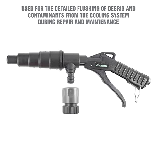 OEMTOOLS 24719 Coolant System Flush Gun, LeverAction Coolant Flush Kit