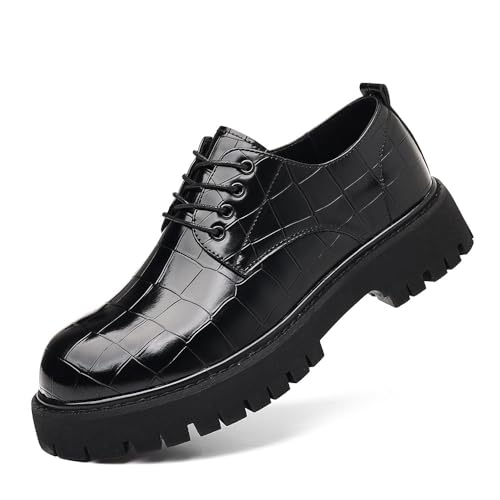 Style G2 - Zapatos casuales de poliuretano para hombre, Negro, 9.5 Style G2 - Zapatos casuales de poliuretano para hombre, Negro, 9.5