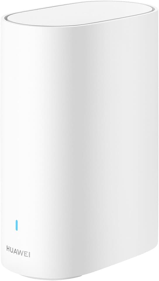 Roteador, HUAWEI WiFi Mesh 3+, WiFi 6 AX3000 de Banda Dupla,Wi-Fi para a Casa Toda, Roaming Ininterrupto, Game Turbo, Branco, 1 unidade