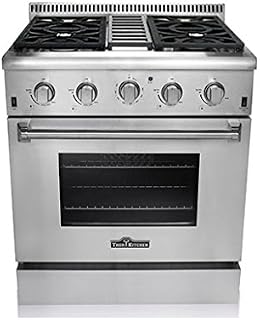 Thor Kitchen HRG3080U 30" Freestanding Professional Style Gas Range with 4.2 cu. ft