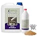 Produktbild SGH-50 Gießharz (3 kg) Set zum Estrich reparieren (inkl. Estrichklammern und Quarzsand) farbloses 2K Epoxidharz Injektionsharz Vergussmasse Laminierharz zum Risse verharzen