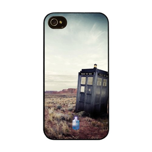 Diabloskinz H0026-0067-0022 - Carcasa para iPhone 4 y 4s, diseño de Tardis de Doctor Who
