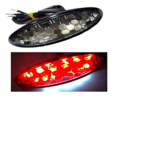 Lanterna Traseiro Moto Led para Adaptações e customizações