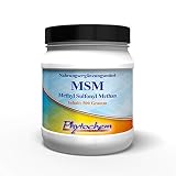 MSM PULVER | reines Methylsulfonyl Methan ohne Zusätze | 500 Gramm | Premium Qualität aus Deutschland