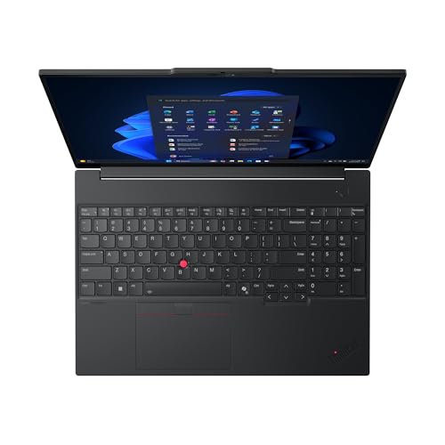Image of Lenovo ThinkPad E16 Gen 3 i Business Laptop - 16 inch WUXGA Display - Intel Core Ultra 5 225U - 32GB RAM - 1TB SSD - Windows 11 Pro - Dolby Atmos Audio - Wi-Fi 6E - Backlit Keyboard - Thunderbolt 4