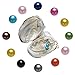 Cultured Pearls in Oysters, Pearl Oysters with Twins Pearls Inside - Anniversary Decoration for Women, 10 Pcs/Lot (7-8mm)