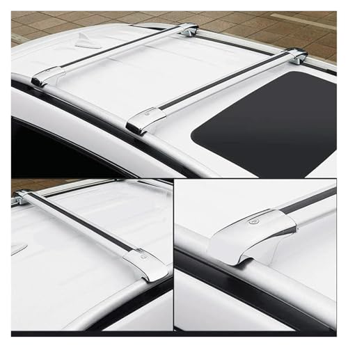 Portaequipajes Benz GLK X204 barras de techo de aluminio para viajes largos y escapadas 4