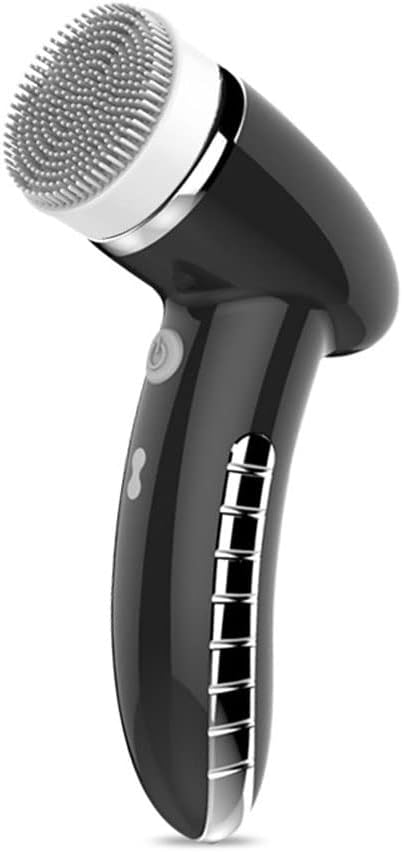 Electric Facial Cleansing Spin Brush Set, with 4 Exfoliating Brush Heads – Face Scrubber Cleanser Brush – Face Brush for Gentle Exfoliation and Deep Scrubbing (Color : B)