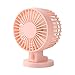 Ventola USB Wentylator USB, wentylator biurkowy, mini wentylator, wyciszony 10 cm, 4 kolory opcjonalnie (kolor: Różowy)