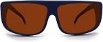 FreeMascot OD 6+ 190-550nm / 800nm-1100nm Verres de sécurité laser de longueur d'onde pour 405nm, 450nm, 532nm, 808nm, 980nm,1064nm Laser