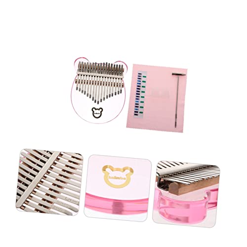 BIENKA 2 ensembles avec autocollants Bois Enfants Musique Forme Clés Main Pratique Mbira Doigt Rose Adultes et Acrylique… - Les Beatles, Paul McCartney, John Lennon, RIngo Starr, George Harrison BIENKA 2 ensembles avec autocollants Bois Enfants Musique Forme Clés Main Pratique Mbira Doigt Rose Adultes et Acrylique… – Image 3