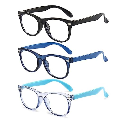 FANNYGO Kid's Blue Light Glasses Pack