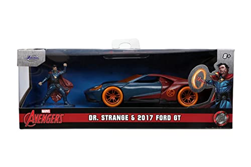 Jada Toys Marvel 1:32 Ford GT 2017 con Figura Dr. Strange miniatura 4