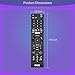 RMT-TX100U Universal Remote Control for Sony TV Remote with Netflix Button, Replacement for All Sony TV and Bravia TVs Remote